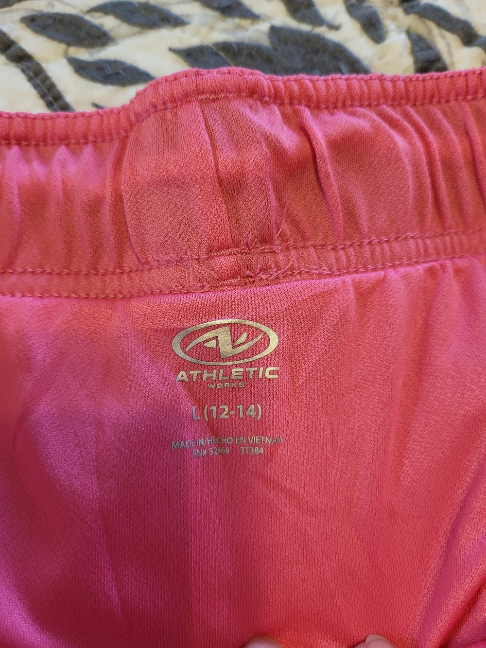 Athletic Works Coral Pink Women's Athletic Shorts - Picture 5 of 7